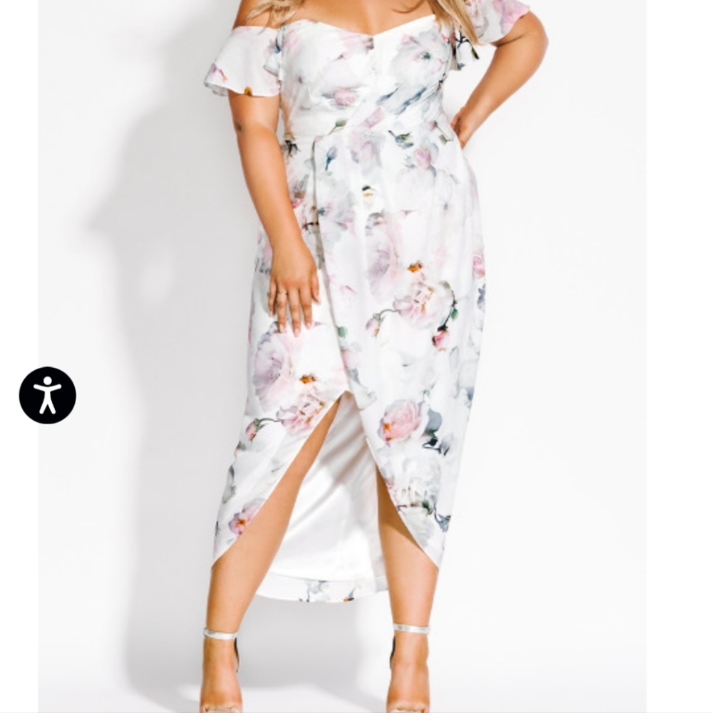 Heartbreaker Floral Maxi Dress City Chic